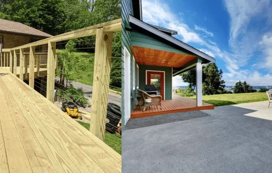Which is Cheaper: Concrete or Wood Deck?